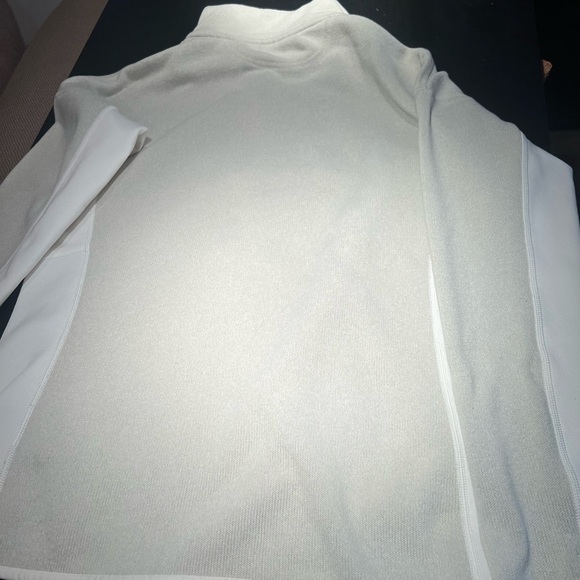 Patagonia Women's Better Sweater Knit High Neck Full Zip Oyster White Jacket M - Picture 5 of 9